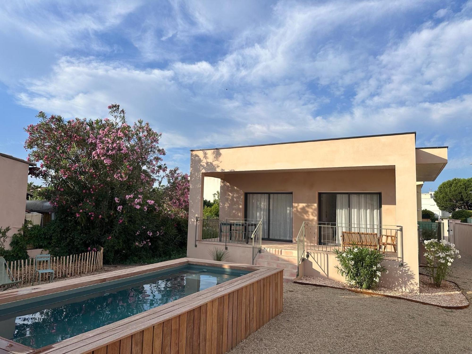 Villa Familiale Avec Piscine Hyper Centre Valras-Plage Zewnętrze zdjęcie